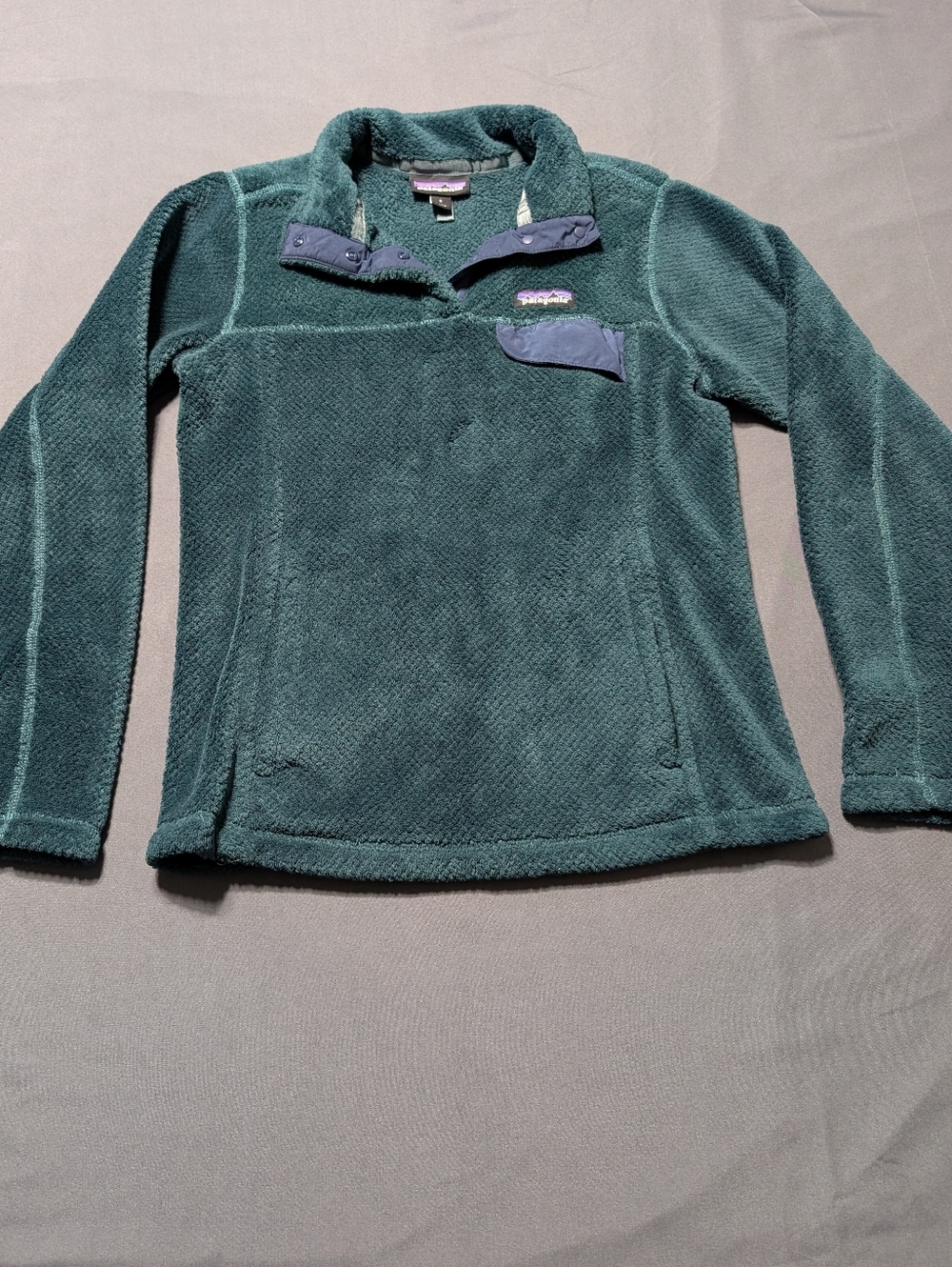 Patagonia Polartec Fleece Pullover Green Womens S Sweater STY25443